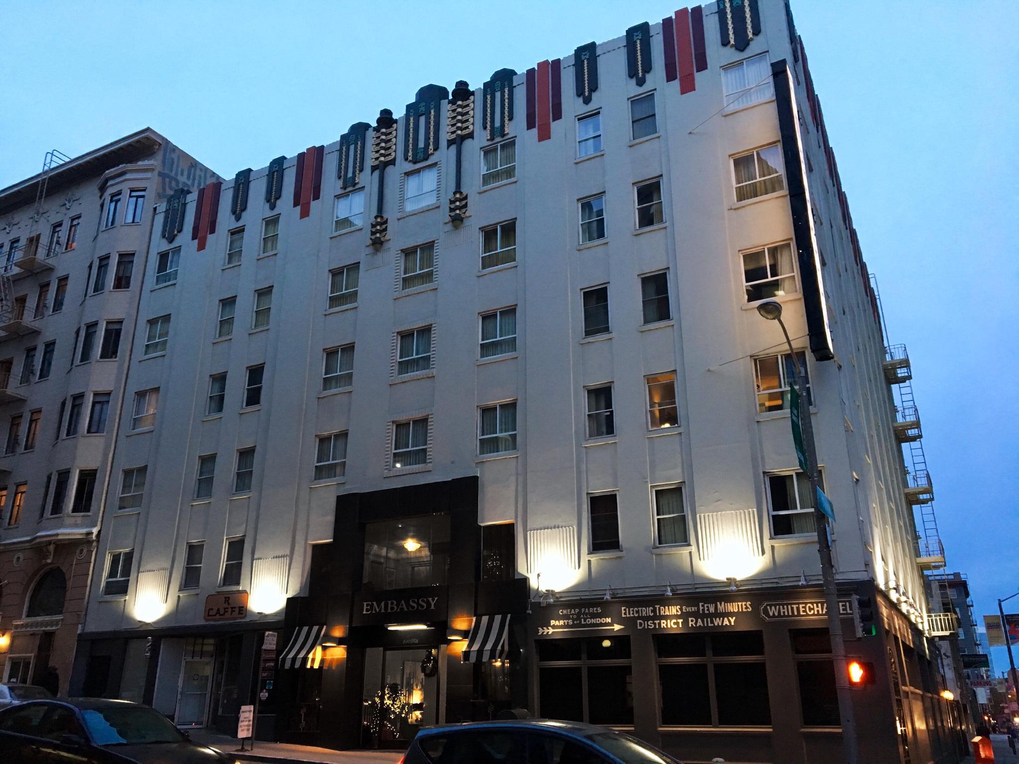 Embassy Hotel San Francisco Exteriör bild